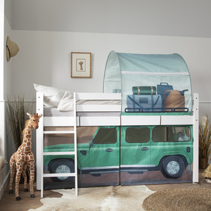 Safari Tent and Tunnel for Midsleeper Cabin Bed