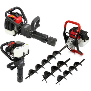 T-Mech Earth Auger and 2-Stroke Post Driver