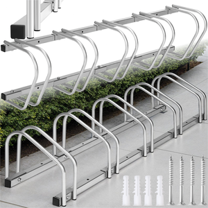 Bike Rack - Ground or Wall-Mounting
