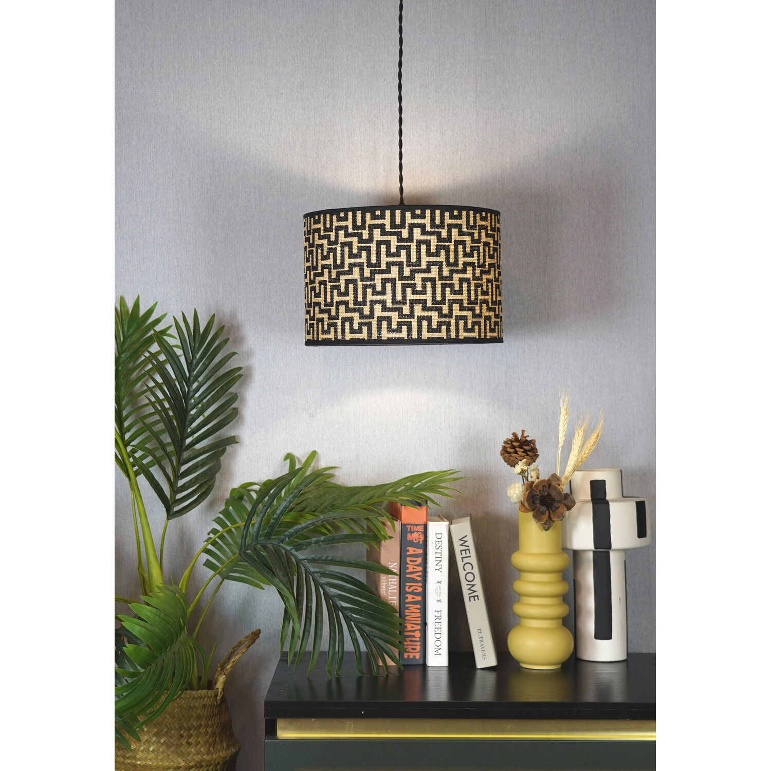 Image of Malin Geometric Shade - Black and&hellip;