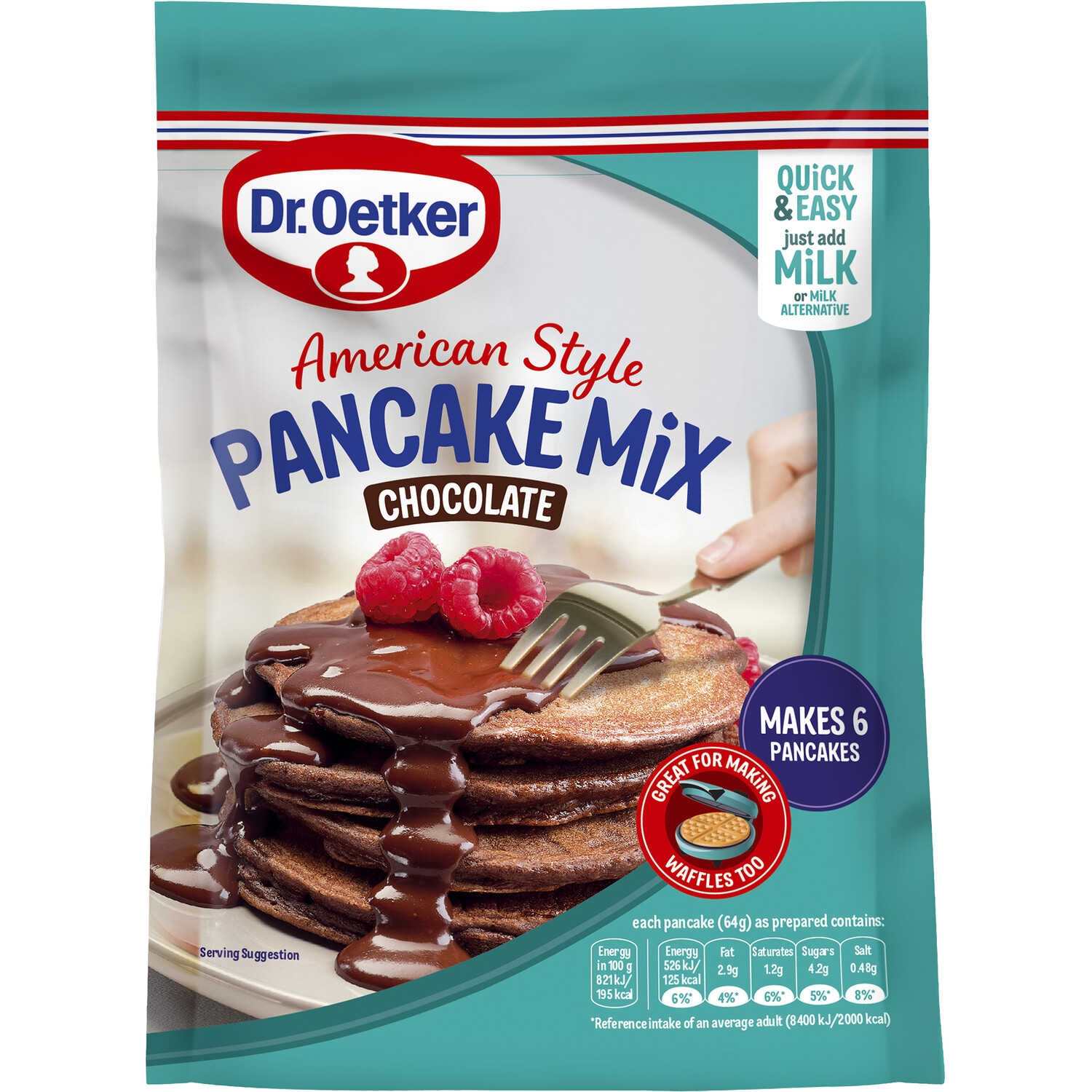Image of Dr. Oetker Chocolate American Pancake Mix&hellip;