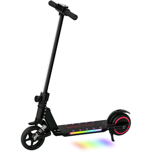 SPORTNOW Folding Electric Scooter with LED Lights