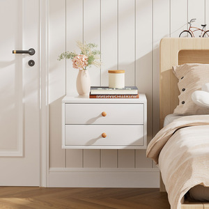 Minimalist Wall-Mounted Floating Bedside Table