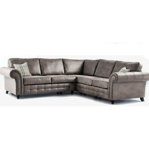 Charlie Suede fabric 2c2 Large Corner Sofa