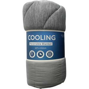 Quilted Cooling Reversible Blanket