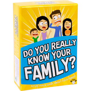 Do You Really Know Your Family Card Game