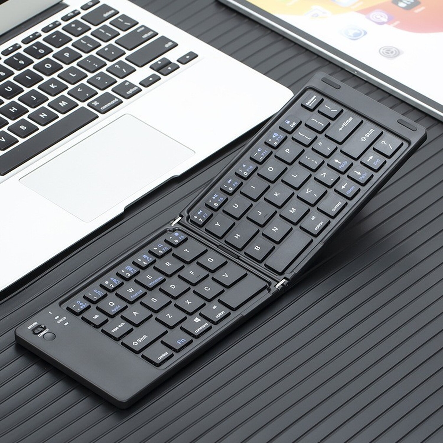 Portable Key Boards Portable Foldable Mini Bluetooth Universal Keyboard
