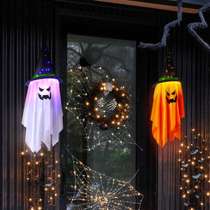 Set of 2 Halloween Ghost Decoration Set