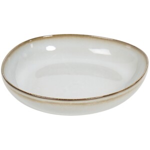 Quartz Reactive Glaze Pasta Bowl