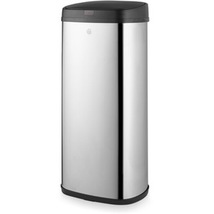 50L Square Sensor Bin with Black