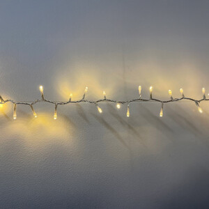 Warm White Led Christmas String Lights 44Ft 500 Leds