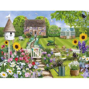 Cottage Garden Path 1000 Piece Jigsaw Puzzle