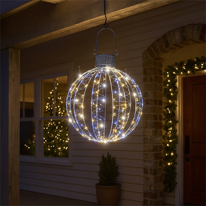 Micro Led Ball 47x50cm 240 led 120w120ww 5m lead