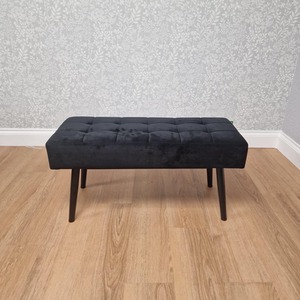 Velvet Padded Dining Bench