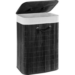 Foldable Laundry Basket with Lid Removable Liner