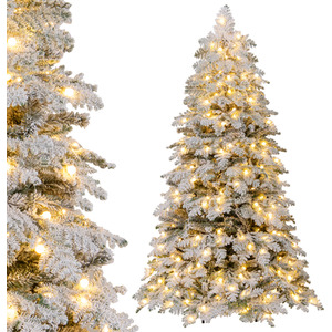 Pre-Lit Hinged Artificial Xmas Tree