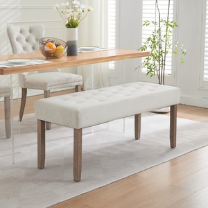 Winchester Soft Velvet Upholstered Dining Bench