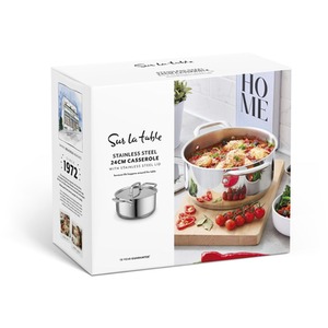 24cm Casserole with Lid Core