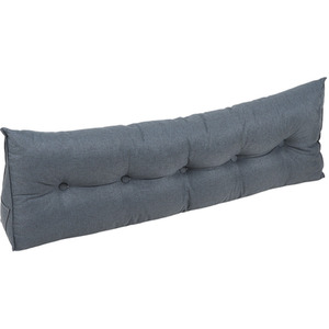 180cm Washable Linen Wedge Headboard Pillow