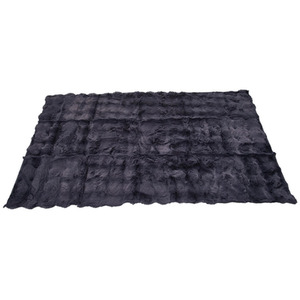 150cm Thick Faux Rabbit Fur Knitted Sofa Cover