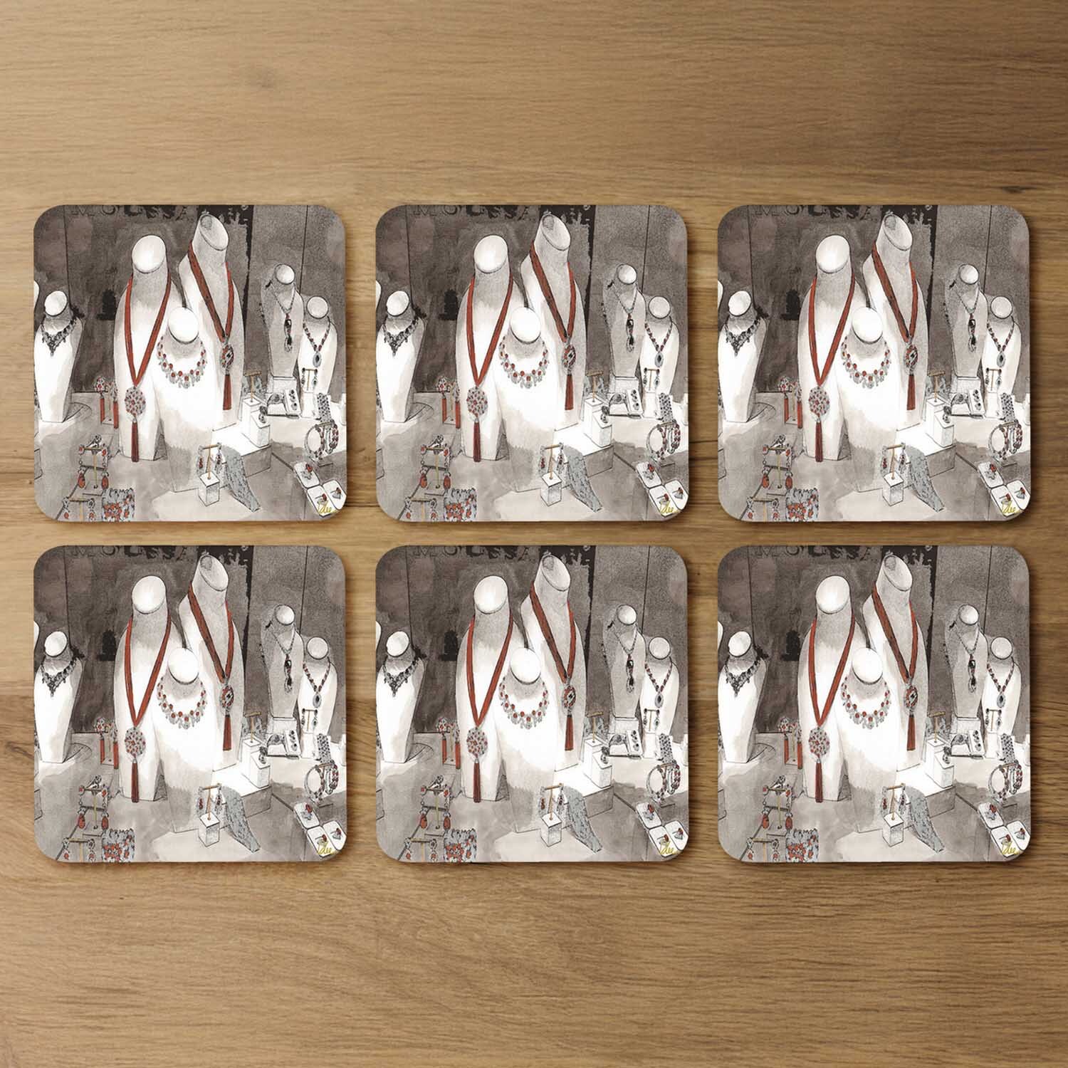 Field Day Jewellery Coaster - Black