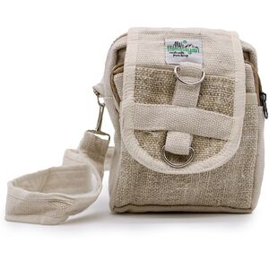 BodyCross Natural Hemp  Cotton Travel Bag Multicolor