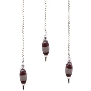 Shiva Lingam with Point Pendulum Maroon