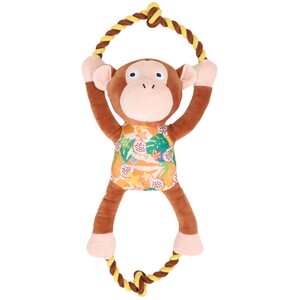 Jungle Fruits Monkey Tug Dog Toy