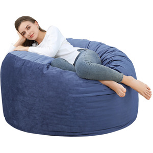 High Rebound Memory Foam Bean Bag Sofa Plush