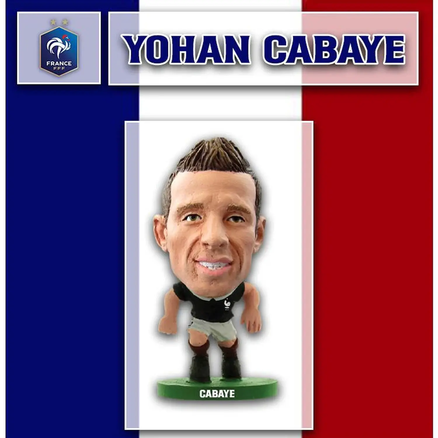 SoccerStarz France Yohan Cabaye 2014 5cm Figure - Black