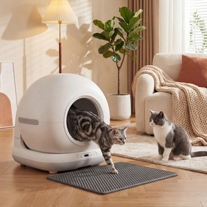 PawHut Self Cleaning Cat Litter Tray App Control for Multiple Cats
