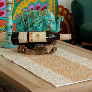 Vetiver Roots Table Runner Natural Handcrafted Eco Friendly