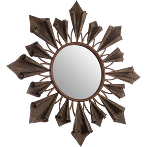 Marcia Silver Finish Wall Mirror