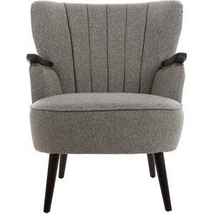 Hampstead Grey Fabric Armchair