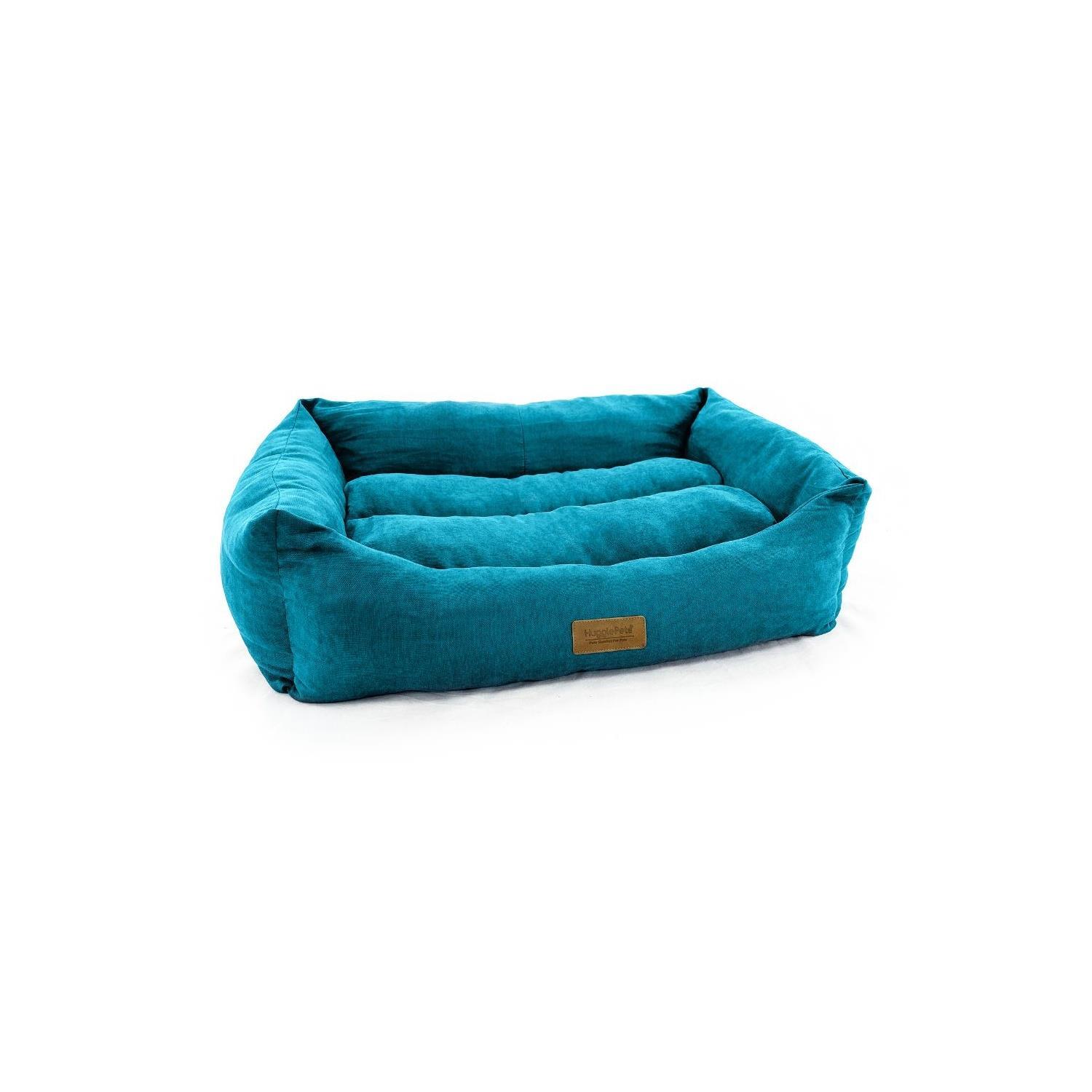 HugglePets  Luxury Pet  Lounger - Teal, Medium - Teal / 60cm