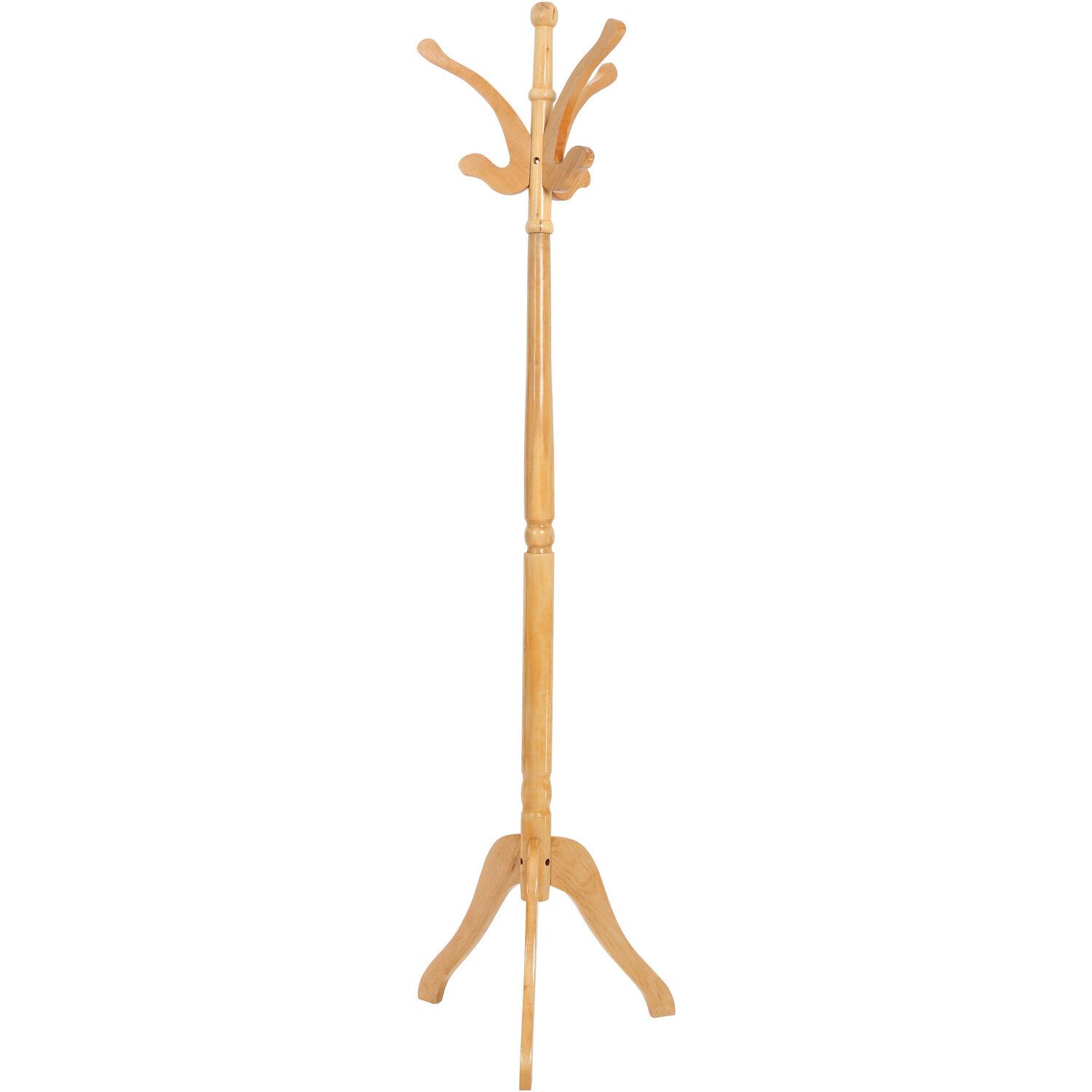 Kennedy Natural Finish Light Wooden Coat Stand - Natural
