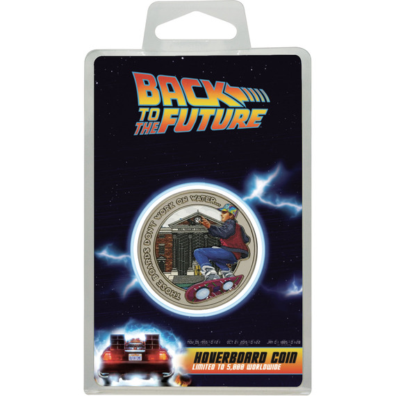 Back to the Future Limited Edition Hoverboard Coin
