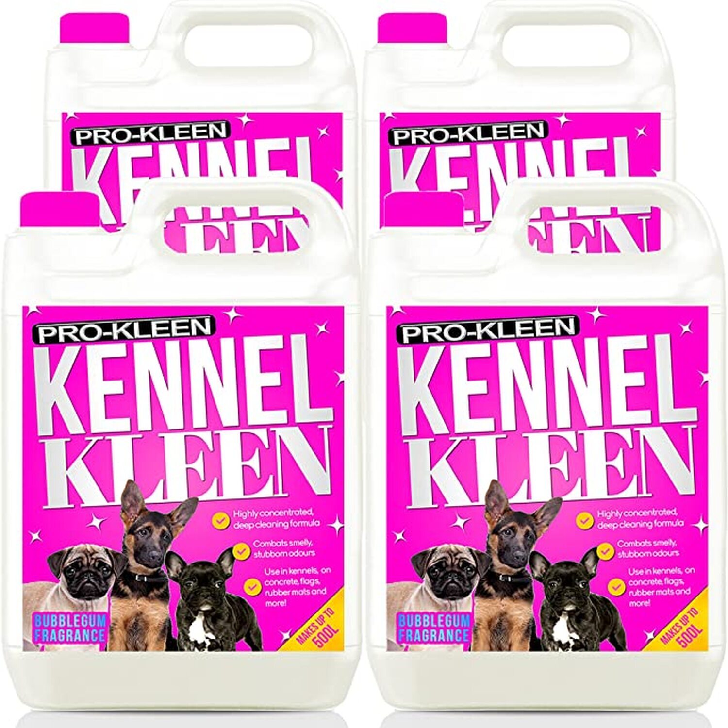 Pro-Kleen Kennel Disinfectant Cleaner Sanitiser and Deodoriser Bubblegum - Bubblegum / 20l