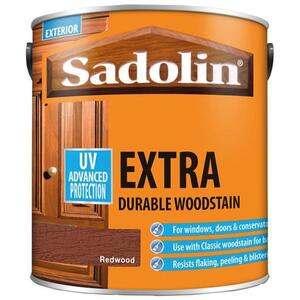 Sadolin Extra Durable Woodstain Redwood 2.5 Litre
