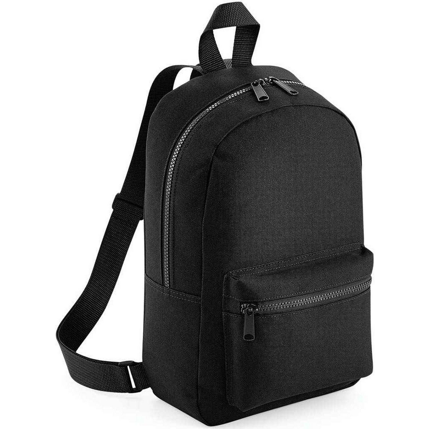 Bagbase Essential Fashion Mini Backpack - Black