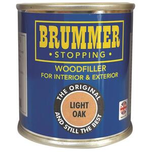 Brummer Wood Filler Light Oak 700g