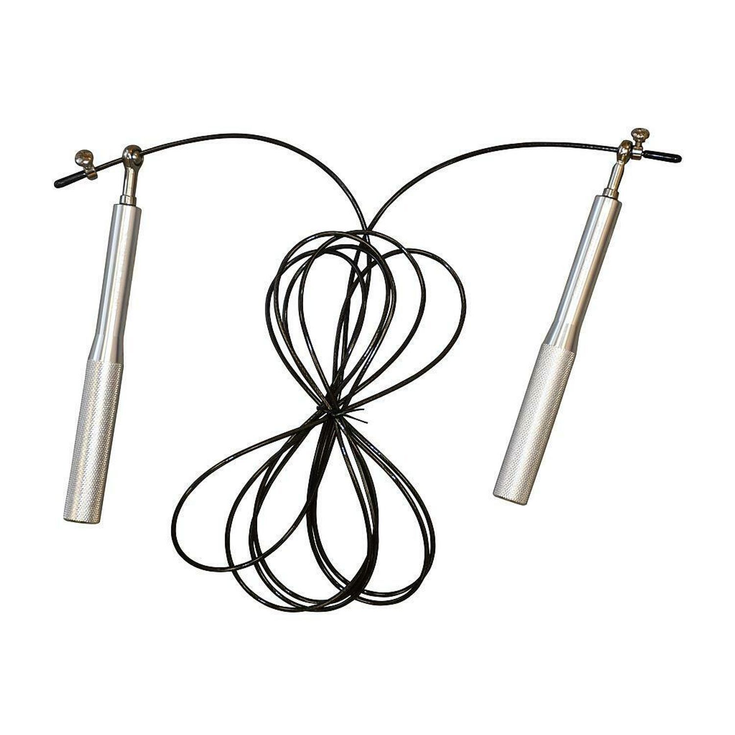 Urban Fitness Cable Skipping Rope - Silver/Black