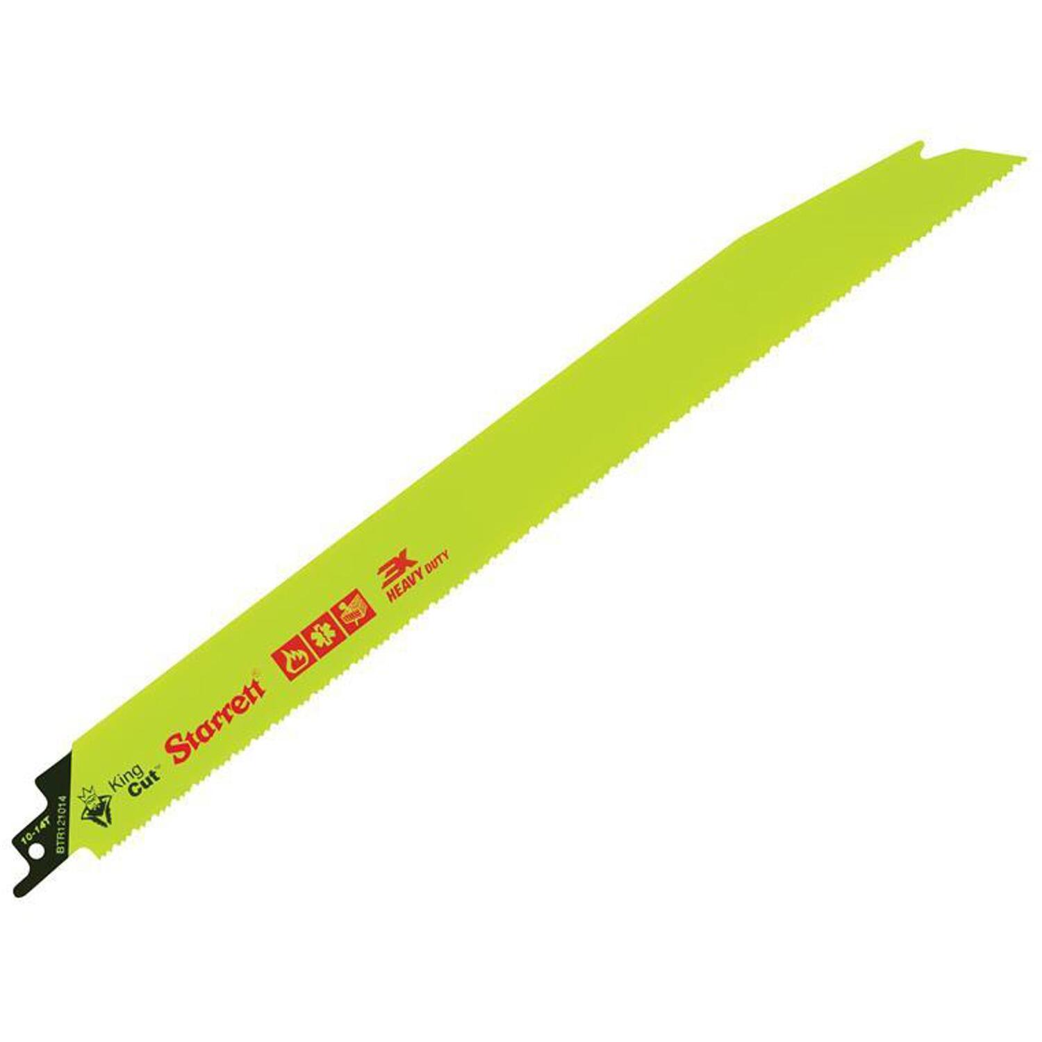 Starrett Btr121014-5 Btr121014-5 Bi-Metal King Cut™ Demolition Blade 300Mm 10-14 Tpi (Pack 5) - Image 7