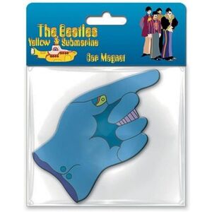 The Beatles Yellow Submarine Flying Glove Rubber Fridge Magnet