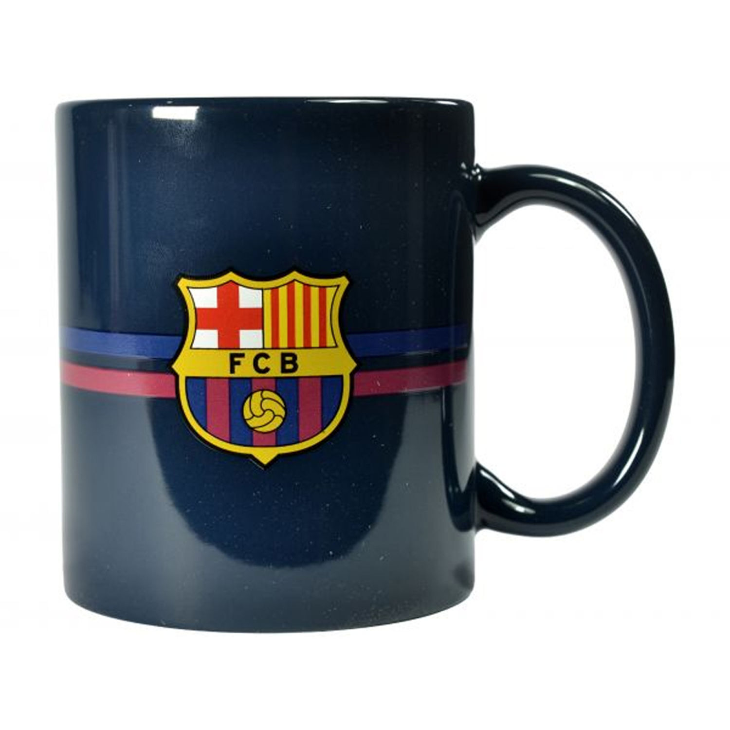 Barcelona Fc Crest Ceramic 1.1L Mug - Navy