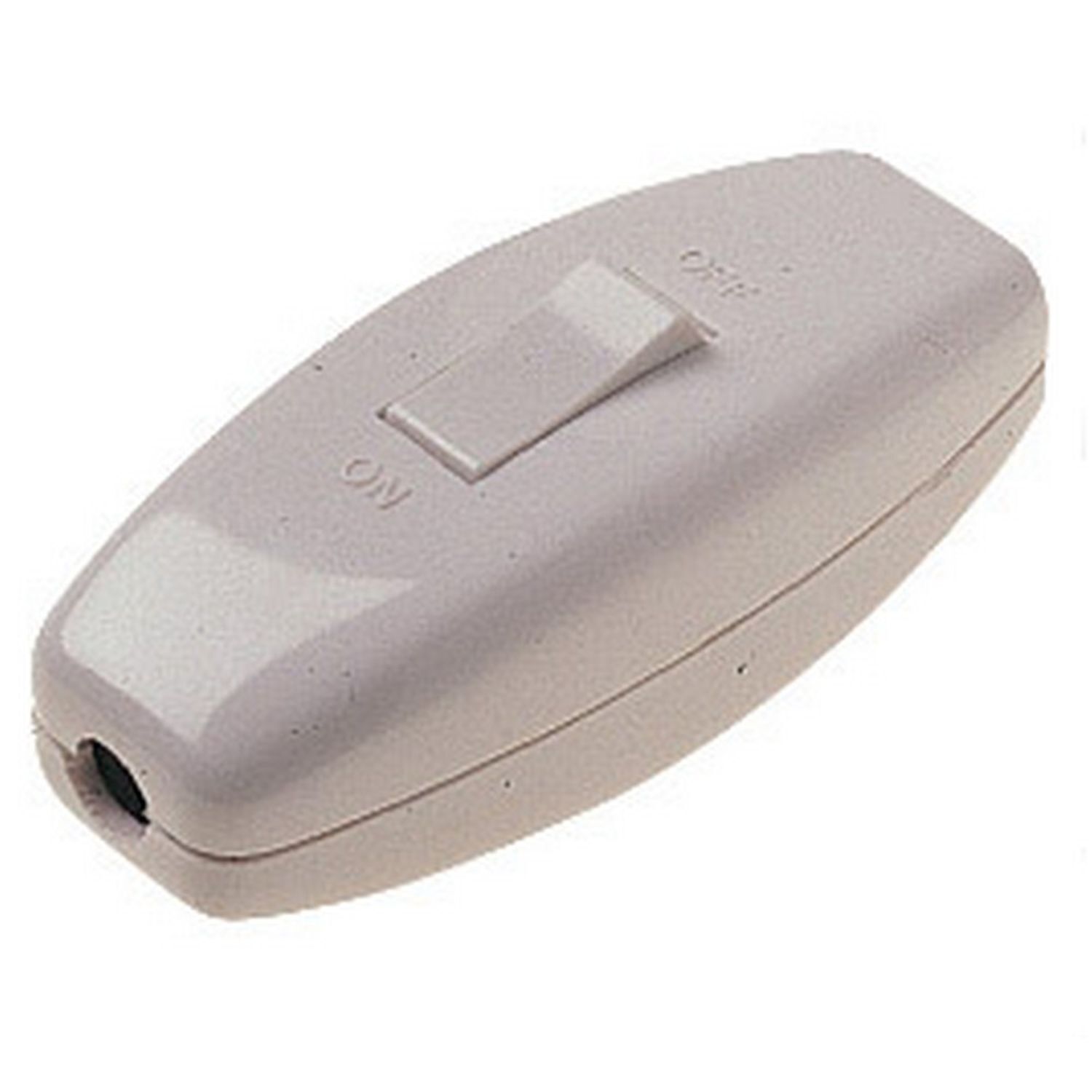 Dencon 6A White Through Switch - White