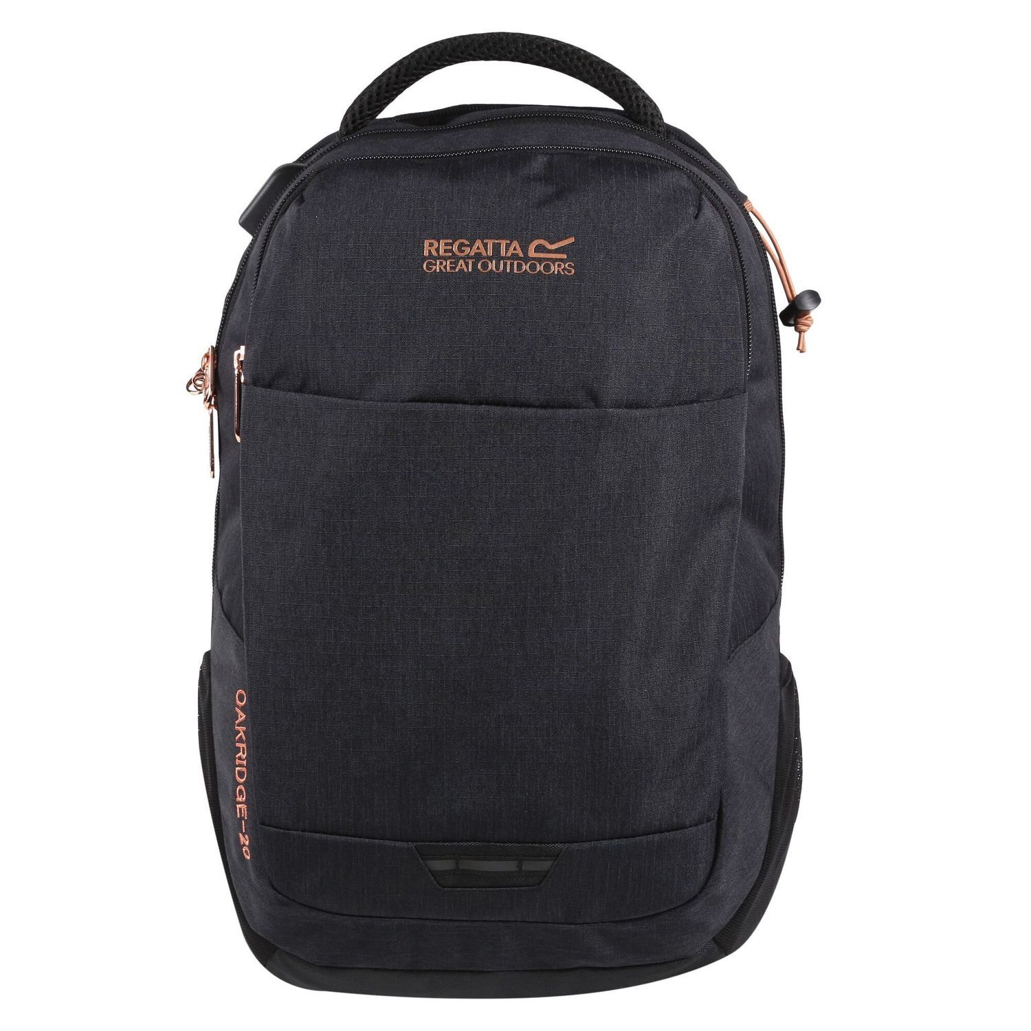 Regatta (One Size, Black/Rose Gold) Unisex Adult Oakridge 20L Backpack - Image 4