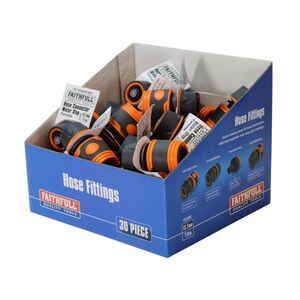 Faithfull Plastic Water Stop Hose Connector