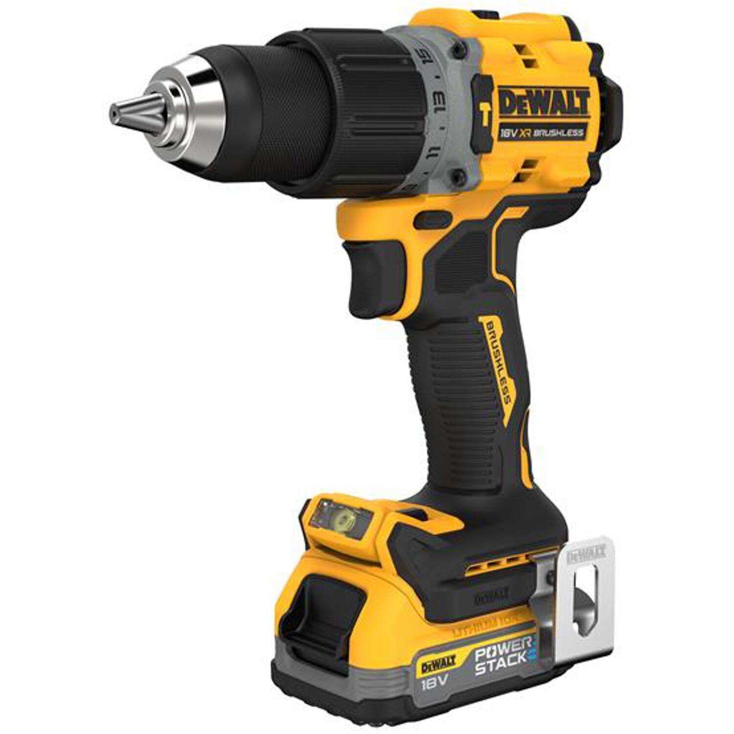 Dewalt Dark Dcd805 18V Xr Cordless Brushless G3 Compact Combi Drill - Image 10
