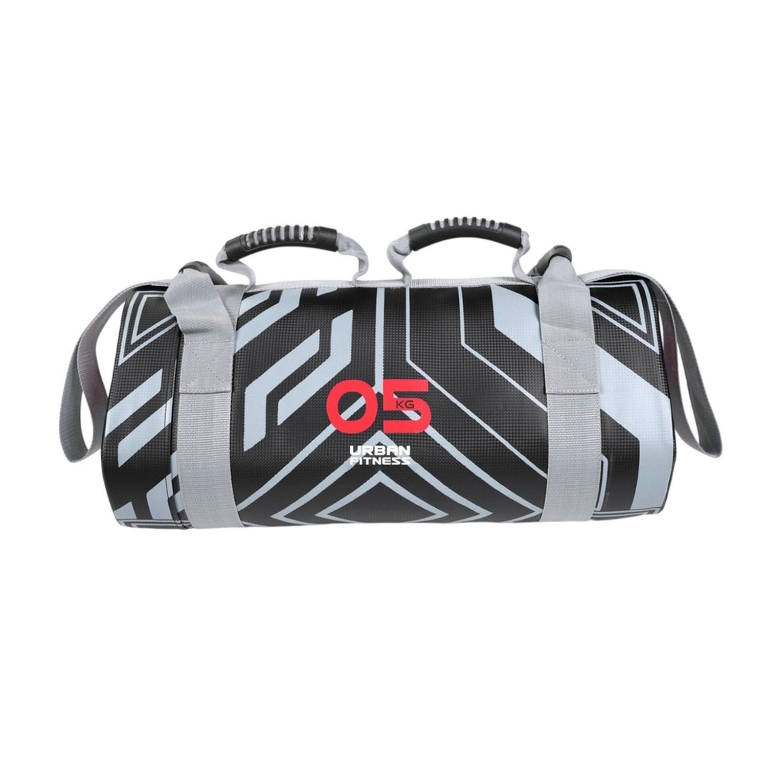 Urban Fitness Power Fitness Weighted Bag - Black/Grey / Fabric